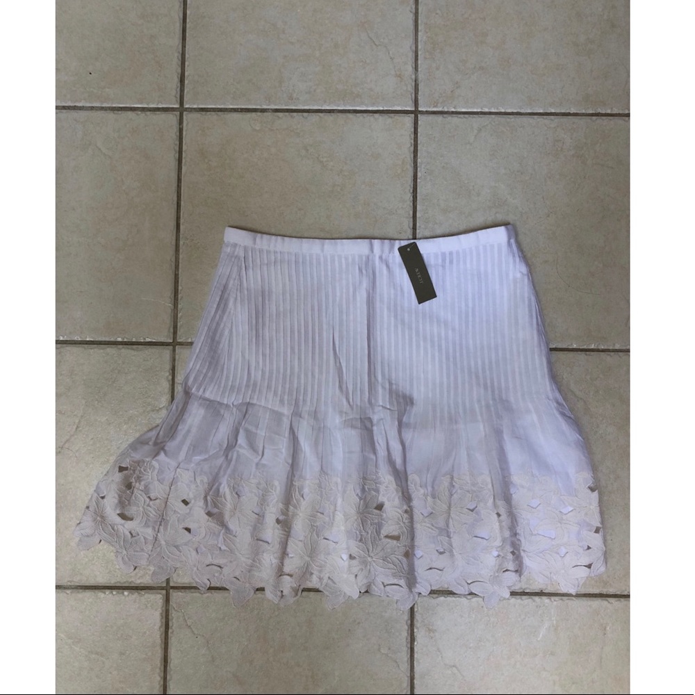 J. Crew skirt with floral detail